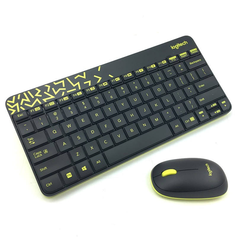 Bộ Bàn Phím Và Chuột Không Dây Logitech MK240 - Hàng Chính Hãng
