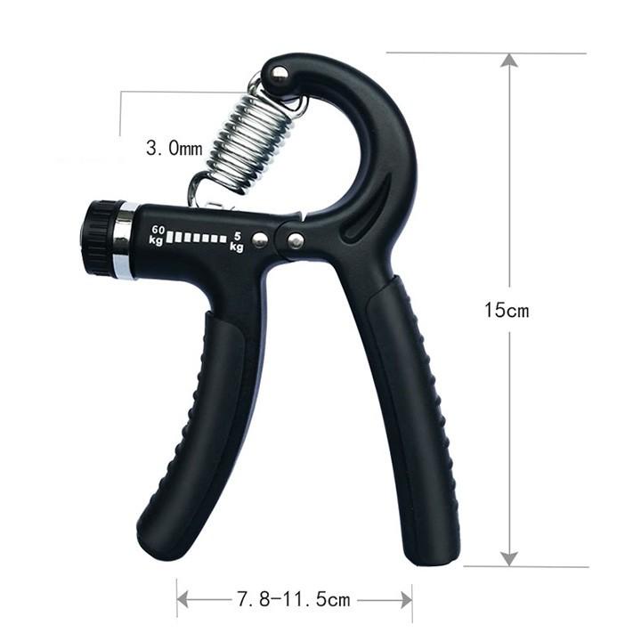 Kìm bóp tập cơ tay chữ A Cao Cấp, có lò xo điều chỉnh lực 5-60kg , đủ màu để bạn lựa chọn