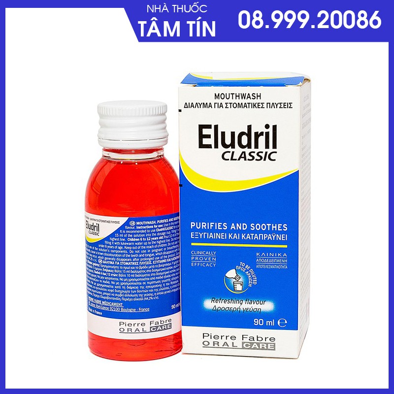 NƯỚC SÚC MIỆNG ELUDRIL 90ML