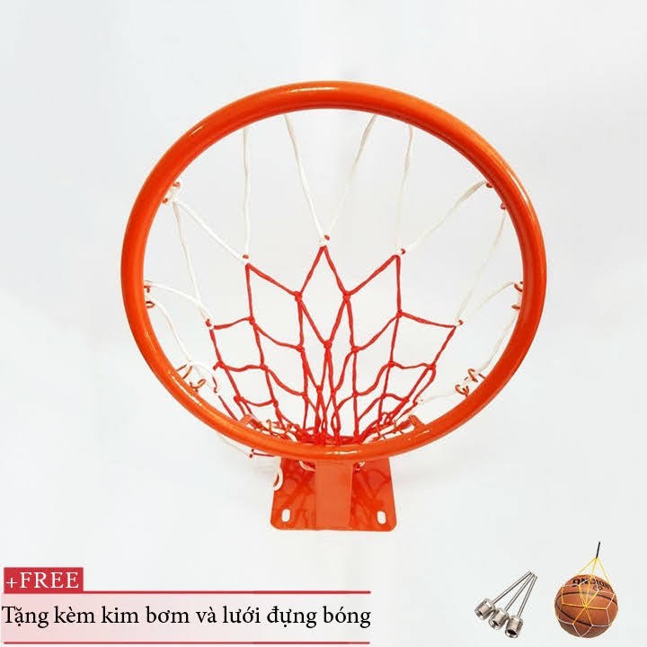 Combo khung (có lưới) + bóng rổ (size 5,6,7)