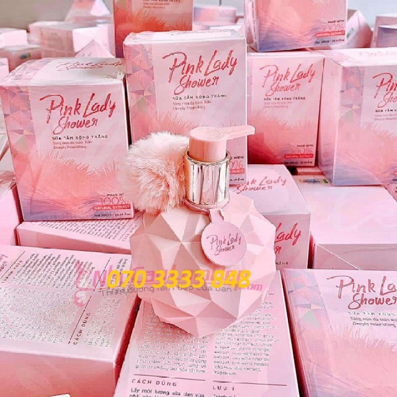 [HÀNG CHÍNH HÃNG 💯%] Sữa tắm xông trắng Pink Lady Qlady ( CÔNG NGHỆ LÀM TRẮNG & ƯỚP HƯƠNG) ẢNH + VIDEO THẬT nhập khẩu