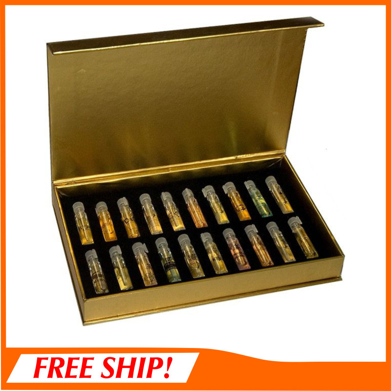 Bộ nước hoa 20 chai Pháp mini múi hương quyễn rũ nhiều mùi hương từ nhẹ nhàng trong trẻo cho đến nồng nàn quyến rũ hay mạnh mẽ cá tính