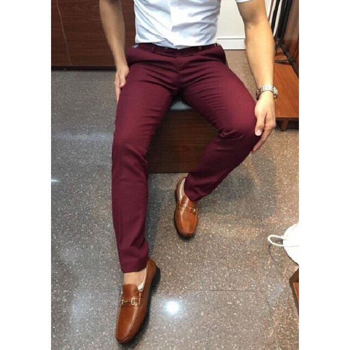 Quần Tây Ôm Body Thời Trang Nam