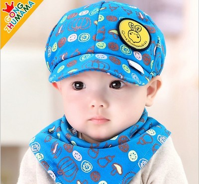 COMBO NÓN VÀ KHĂN QUÀNG CỔ CHO BÉ 3-12 THÁNG. Mũ nón Cướp biển đáng yêu giữ ấm cho bé. My little boss