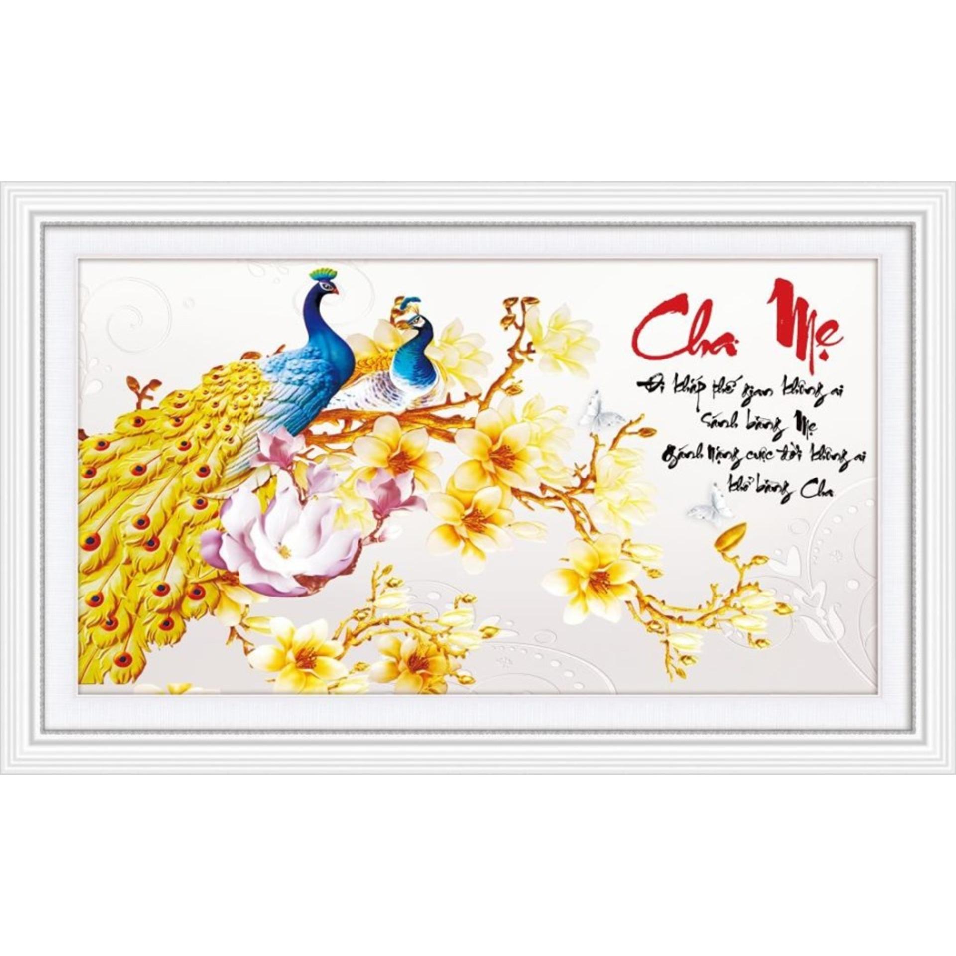 Tranh thêu chữ thập Cha mẹ 88954