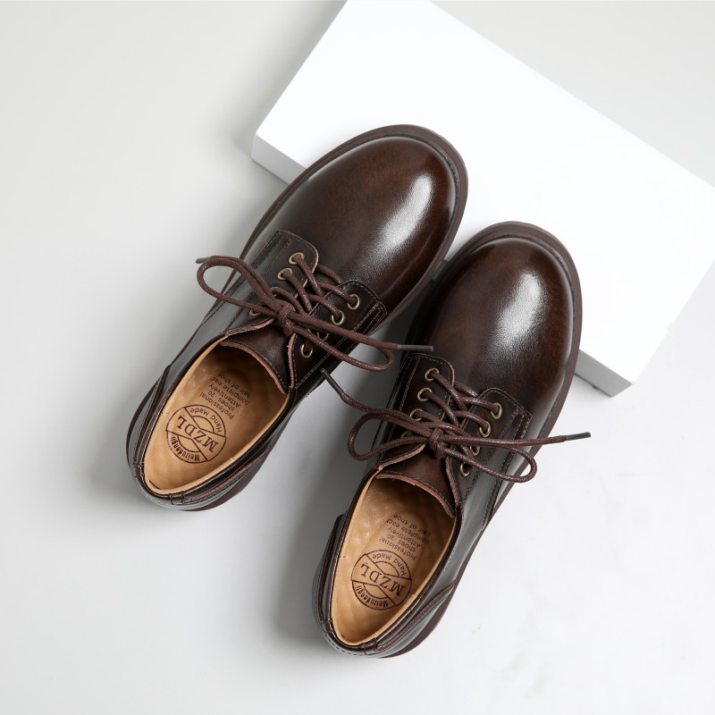 Giày da original Oxfort - Giày da nữ bò lớp 2 LavisS vintage, retro