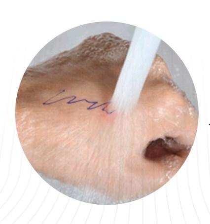 BÚT CHẤM ĐỊNH HÌNH TRONG PHUN XĂM