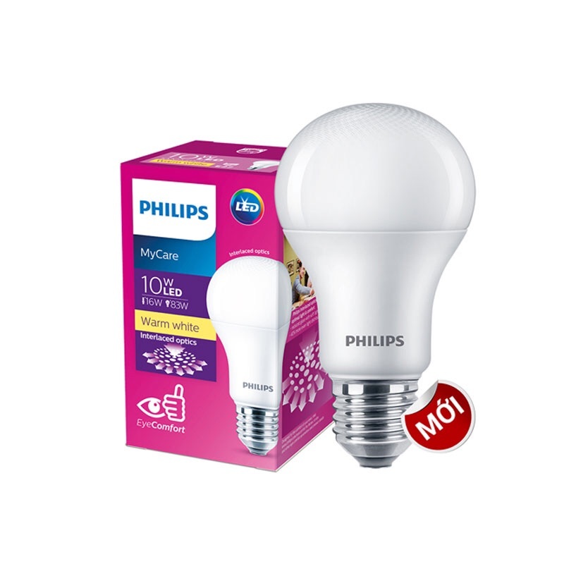 Đèn led bulb 10W E27 1CT/12 (APR) Philips