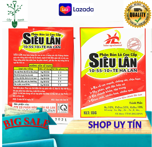 Phân Bón Siêu Lân Đỏ Hà Lan