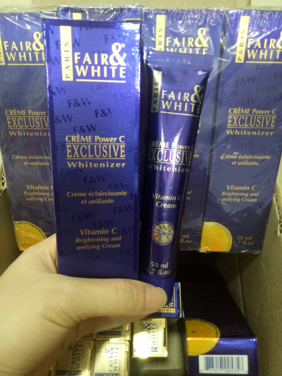 [HCM]Kem FAIR & WHITE Crème Power C Exclusive Whitenizer 50ml