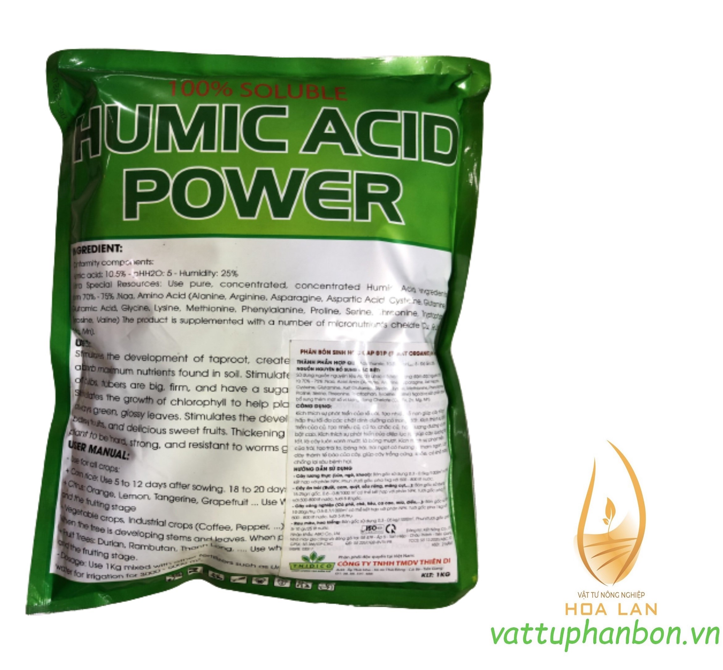 Phân Bón Humic Acid Power - #226A# 1kg
