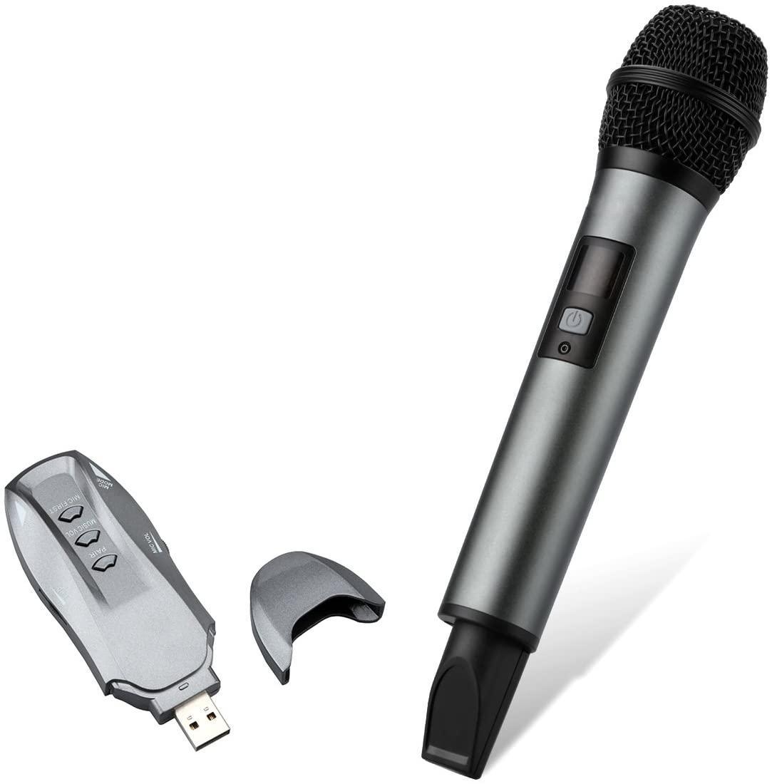 Micro không dây karaoke ô tô đa năng bluetooth cao cấp bx7 + k18v, cân mọi loa tivi, vi tính, harman kardon, loa kéo, loa ô tô bảo hành 12 tháng