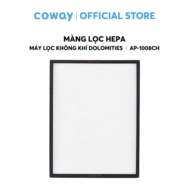 Bảng giá Màng lọc HEPA™ cho Máy lọc không khí Coway Dolomities AP-1008CH