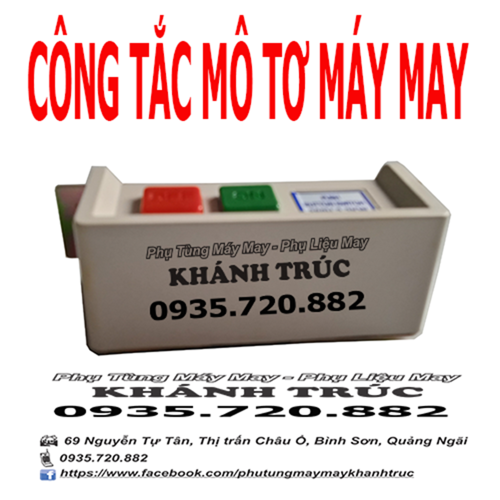 Công tắc mô tơ máy may công nghiệp