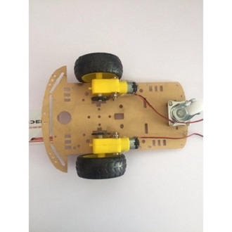 Khung xe robot 3 bánh (lắp ráp sẵn)
