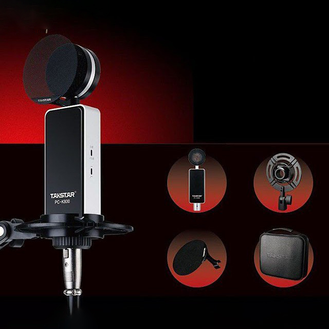 Micro condenser màng thu lớn Takstar PC-K800