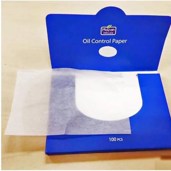 Giấy Thấm Dầu Mayan Oil Control Paper 100 PCS