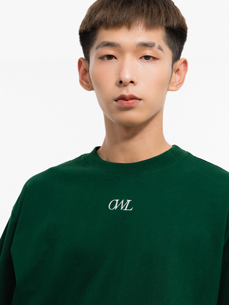 Áo thun Owlbrand Minitypo/Xanh lá