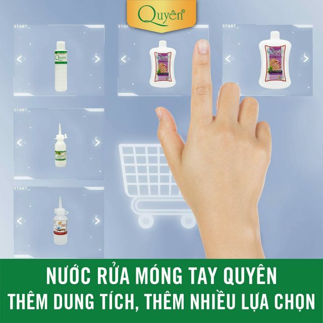Nước Rửa Sơn Móng Tay Quyên 125 ml