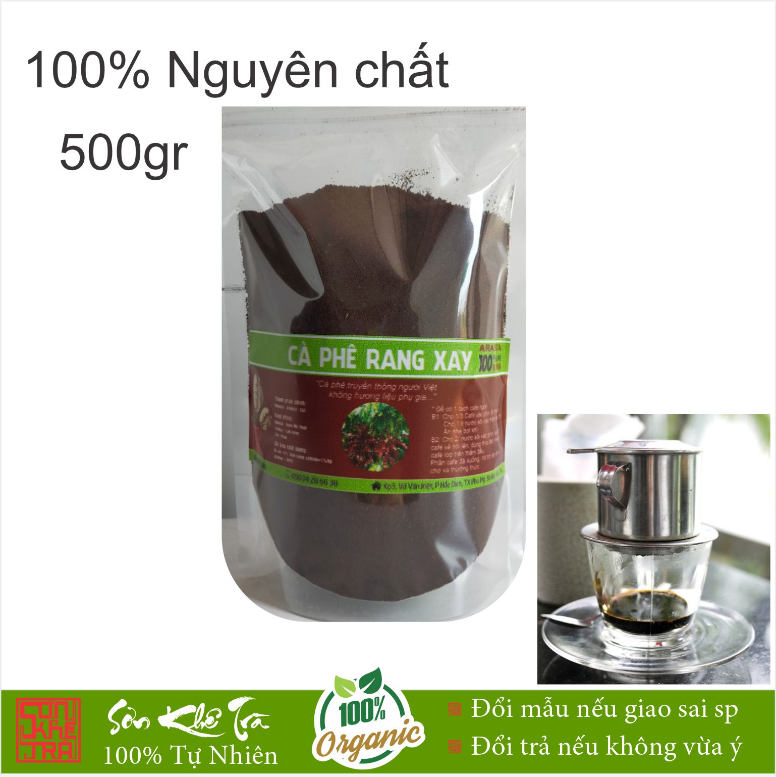Cafe Nguyên chất không phụ gia