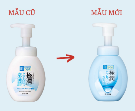 Sữa rửa mặt tạo bọt Hada Labo Nhật Bản (mẫu mới)