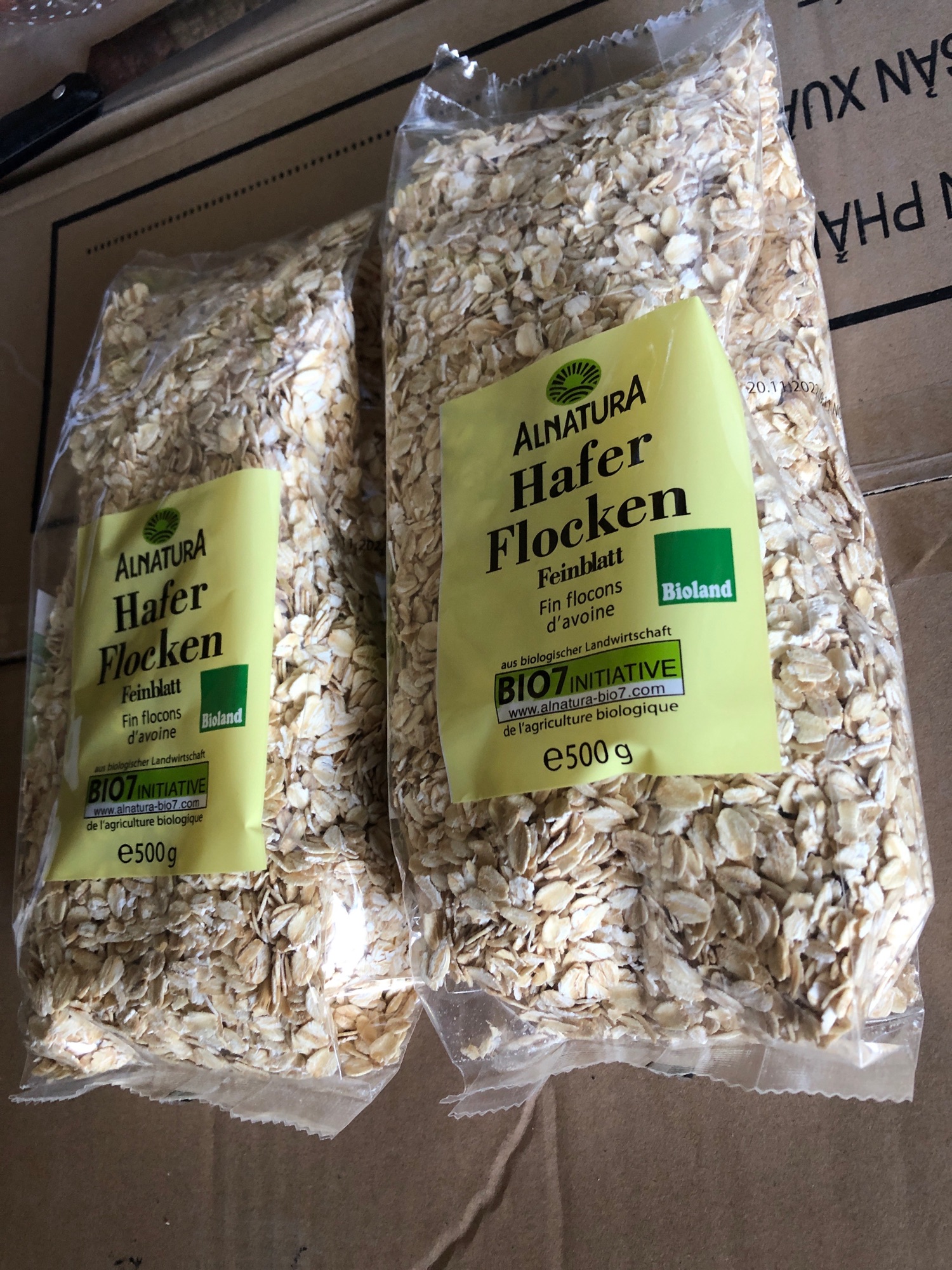 [HCM]YẾN MẠCH ĐỨC Hafer Flocken 500gr