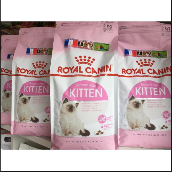 Bao 2kg, THỨC ĂN CHO MÈO ROYAL CANIN KITTEN