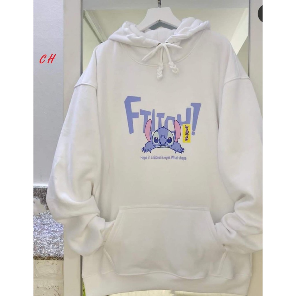 Áo hoodie Stich ăn mỳ COH1220