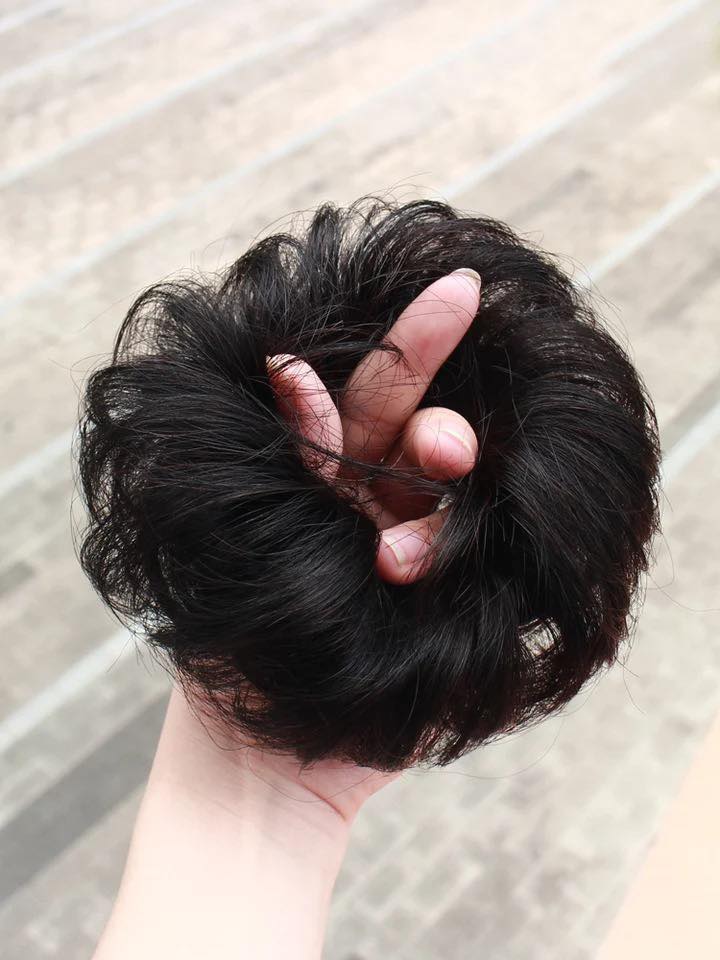 BÚI TÓC CỘT XOĂN TRUNG NIÊN CHO CÁC MẸ