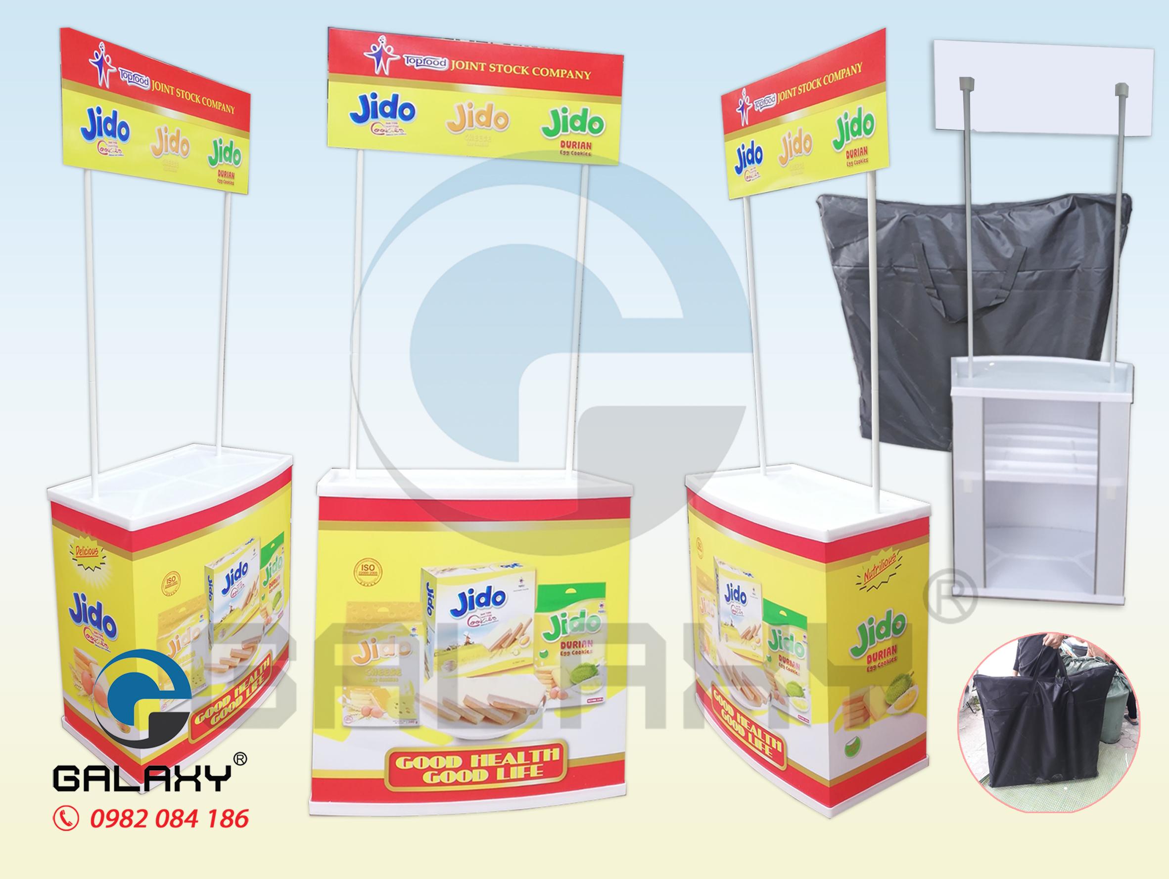 Quầy bán hàng di động ( Booth Sampling)