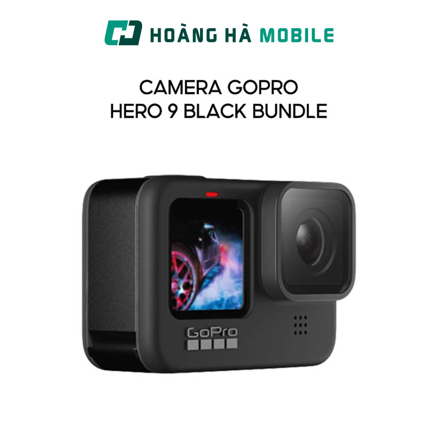 Camera Gopro Hero 9 Black Bundle ( 02 Pin+Remote) - Chính hãng