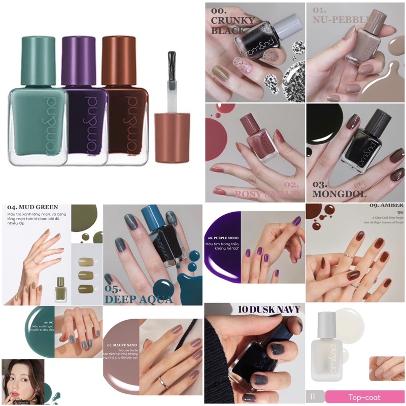 Sơn móng Romand Mood Pebble Nail #7g