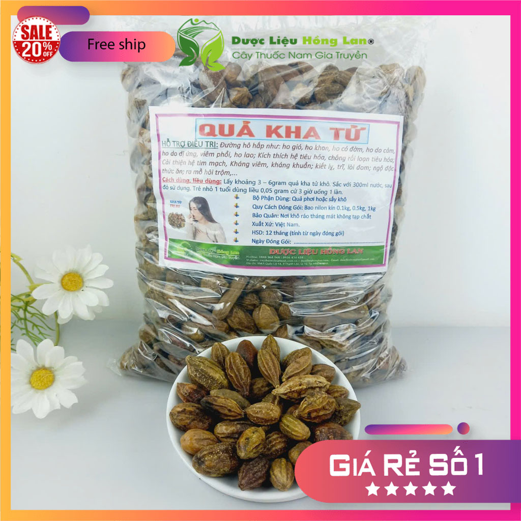 ✅[THƯỢNG HẠNG] 100g Quả Kha T.ử sấy khô loại 1