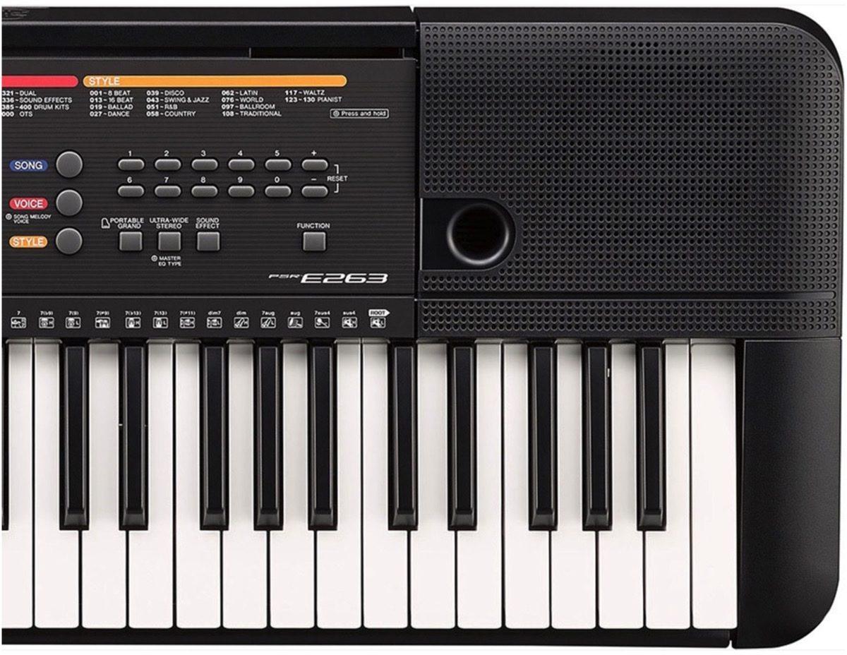 Organ Yamaha PSR-E263 + Adaptor - Piano Fingers