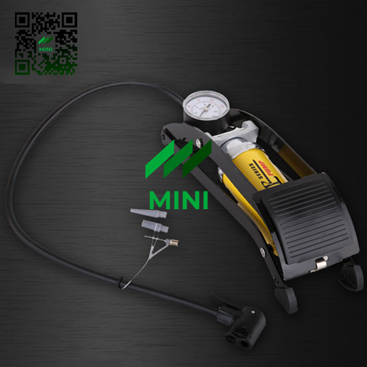 Bơm hơi (Ống bơm) BEE FP0902A đạp chân 1 xi lanh