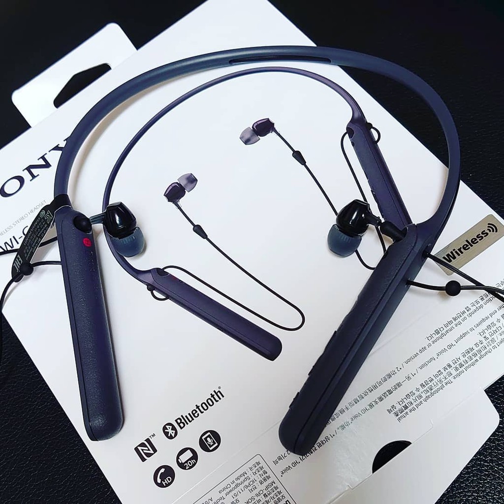 [HCM]Tai nghe không dây Sony WI C400 Micrô Bluetooth - Đen | HÀNG