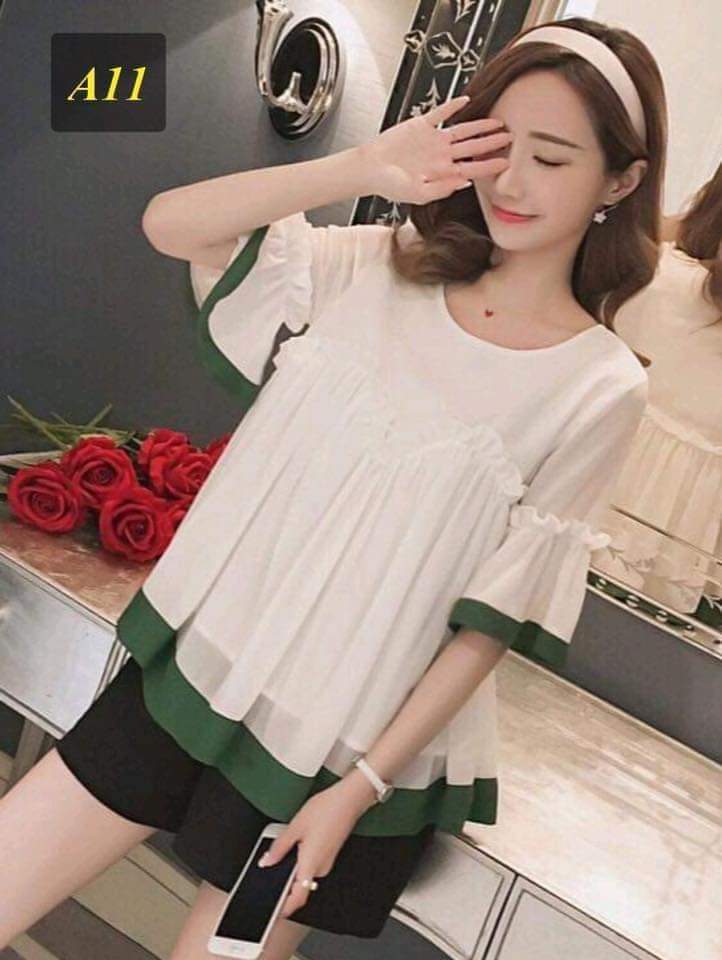 áo bầu xinh -áo bầu thời trang