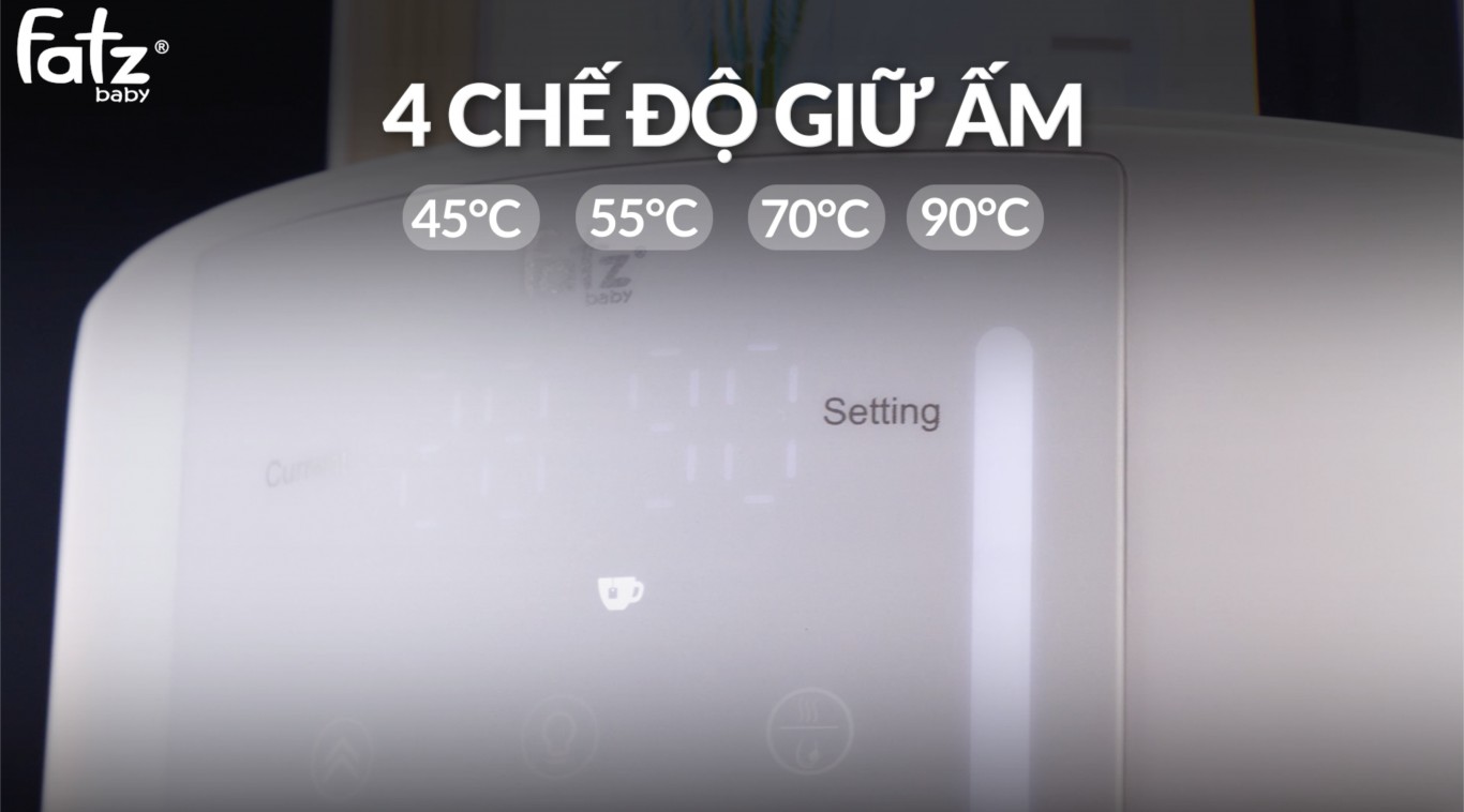 Máy đun và hâm nước pha sữa điện tử - QUICK 6 - FB3582TK