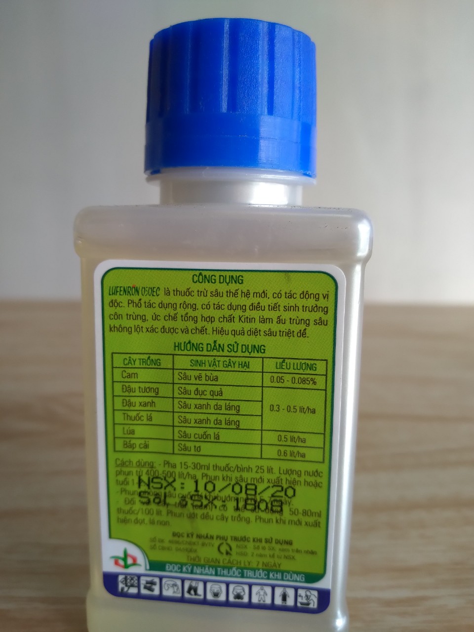 thuốc trừ sâu Lufenron 50EC  chai 100ml