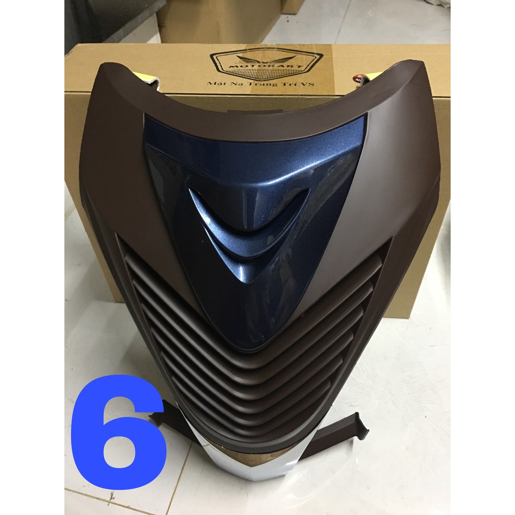 Mặt nạ vision kiểu sh 2014-2019 màu xanh lợt-nâu