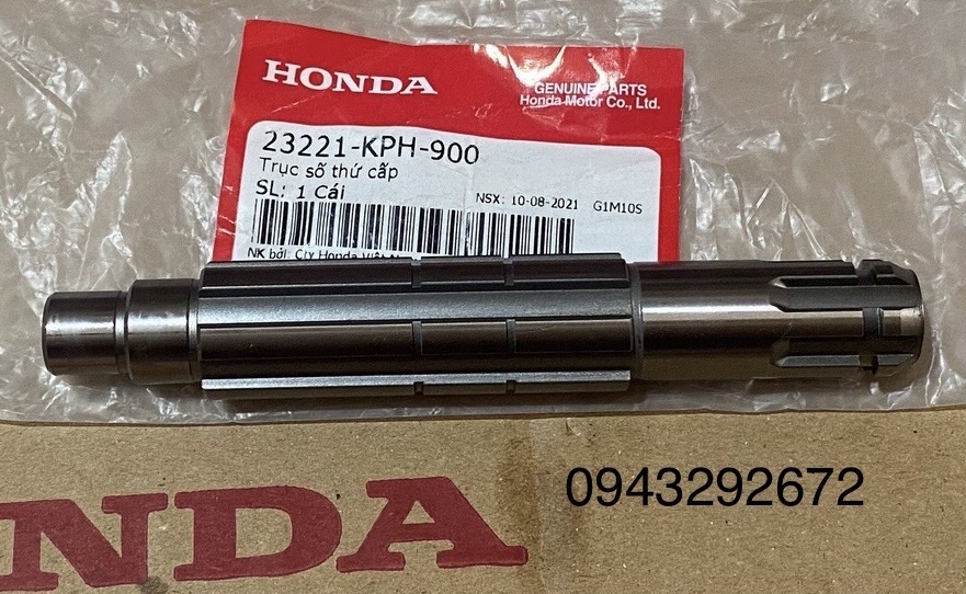 Trục nhông tải trước fu neo, fu x, fu 2 honda