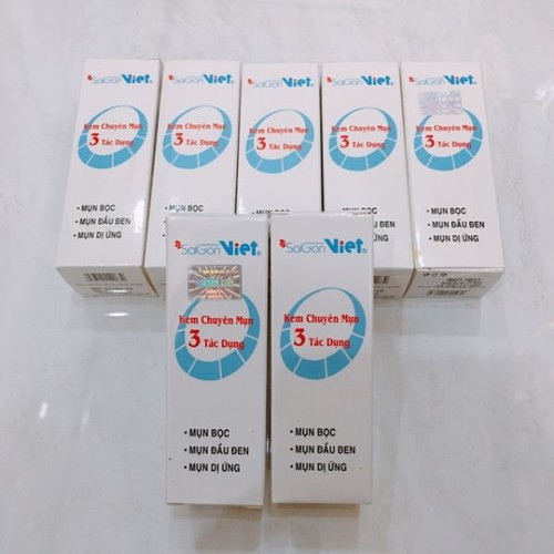 Kem mụn sài gòn Việt mụn mủ,mụn thâm....