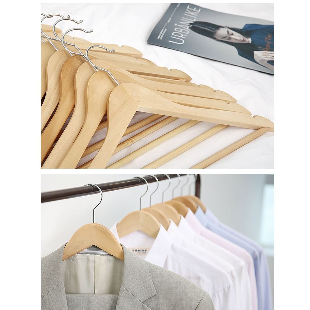 COMBO 10 MÓC ÁO GỖ XUẤT KHẨU HÀN