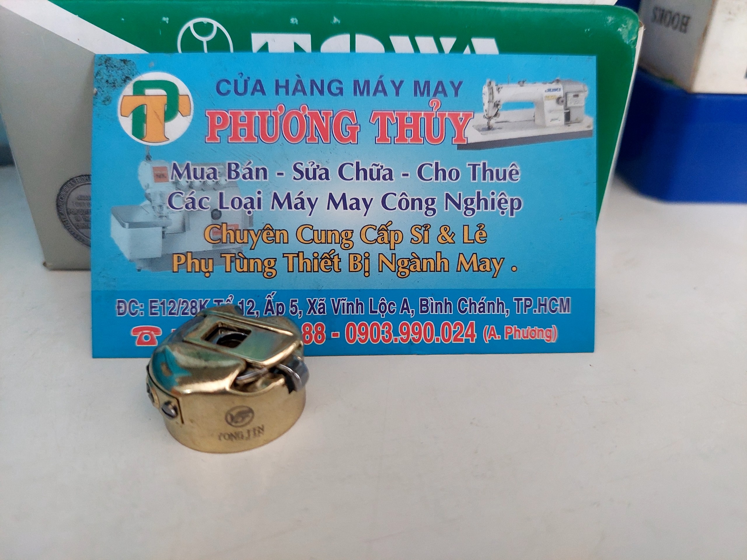 thuyền vàng máy may công nghiệp