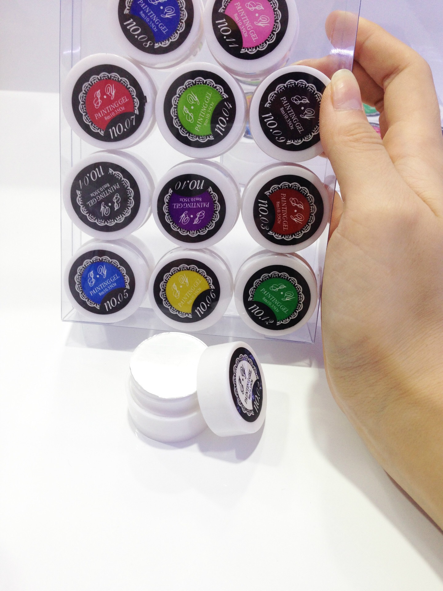 Gel Vẽ ( Set 12 Màu )
