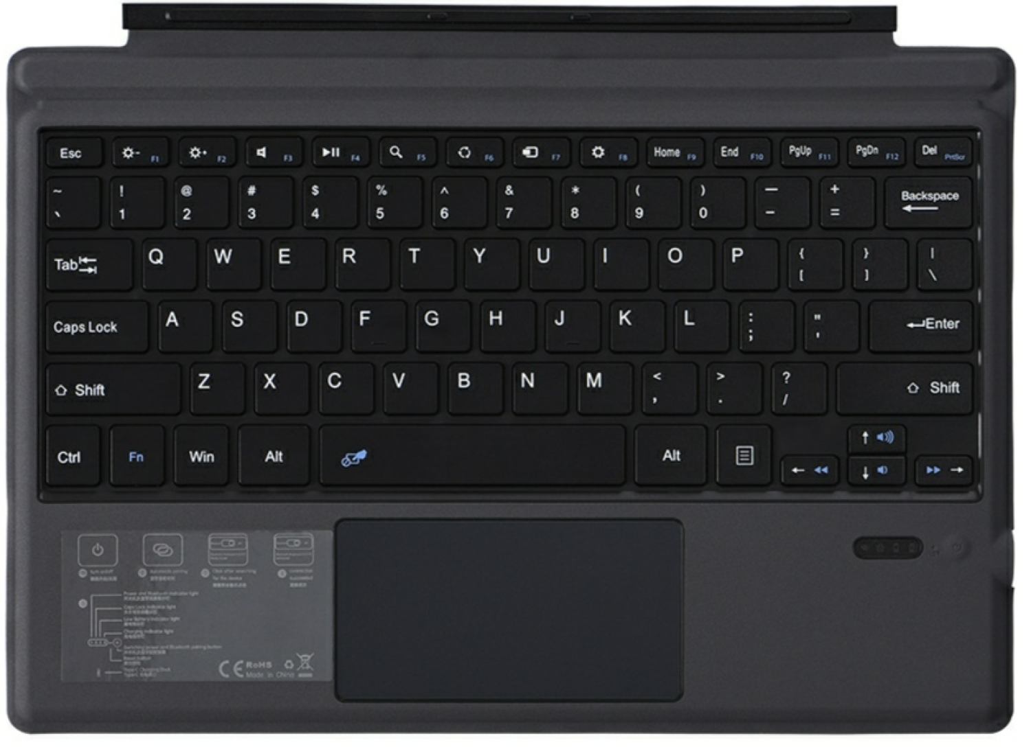 Bàn phím hít nam châm (mới 100% không phải chính hãng, không led)cho Microsoft Surface Pro 3,4,5,6,7