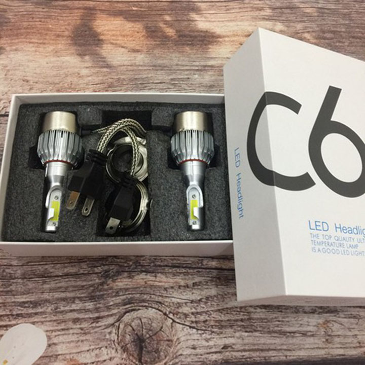 ĐÈN PHA LED C6 2 TIM - ĐÈN PHA LED C6 2 TIM ĐÈN 3 CHÂN