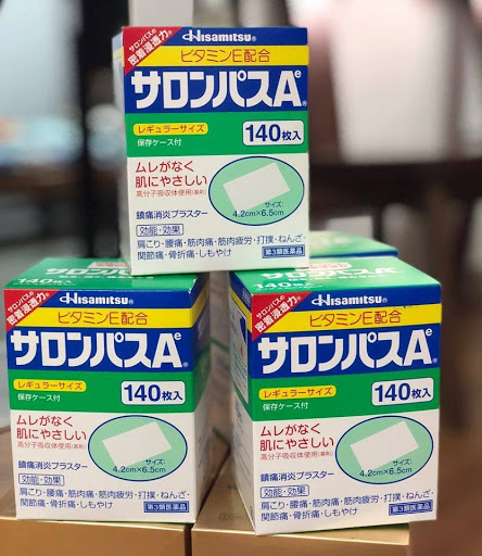 [HCM]Miếng Dán Salonpas Hisamitsu Nhật Bản 140 Miếng