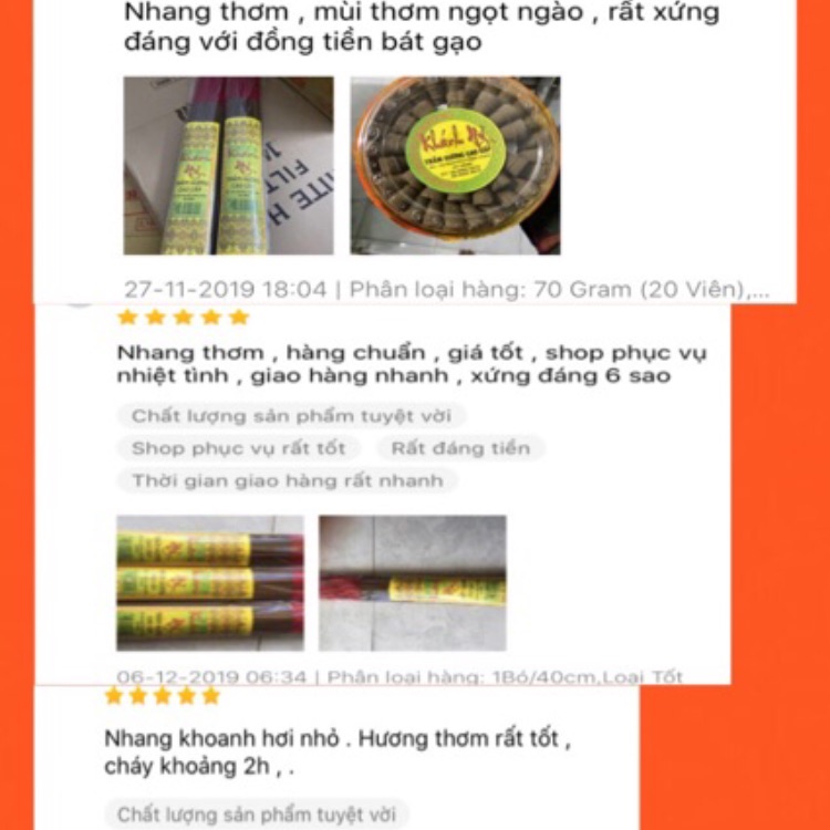 Nhang Nụ Trầm Hương Loại Đặc Biệt
