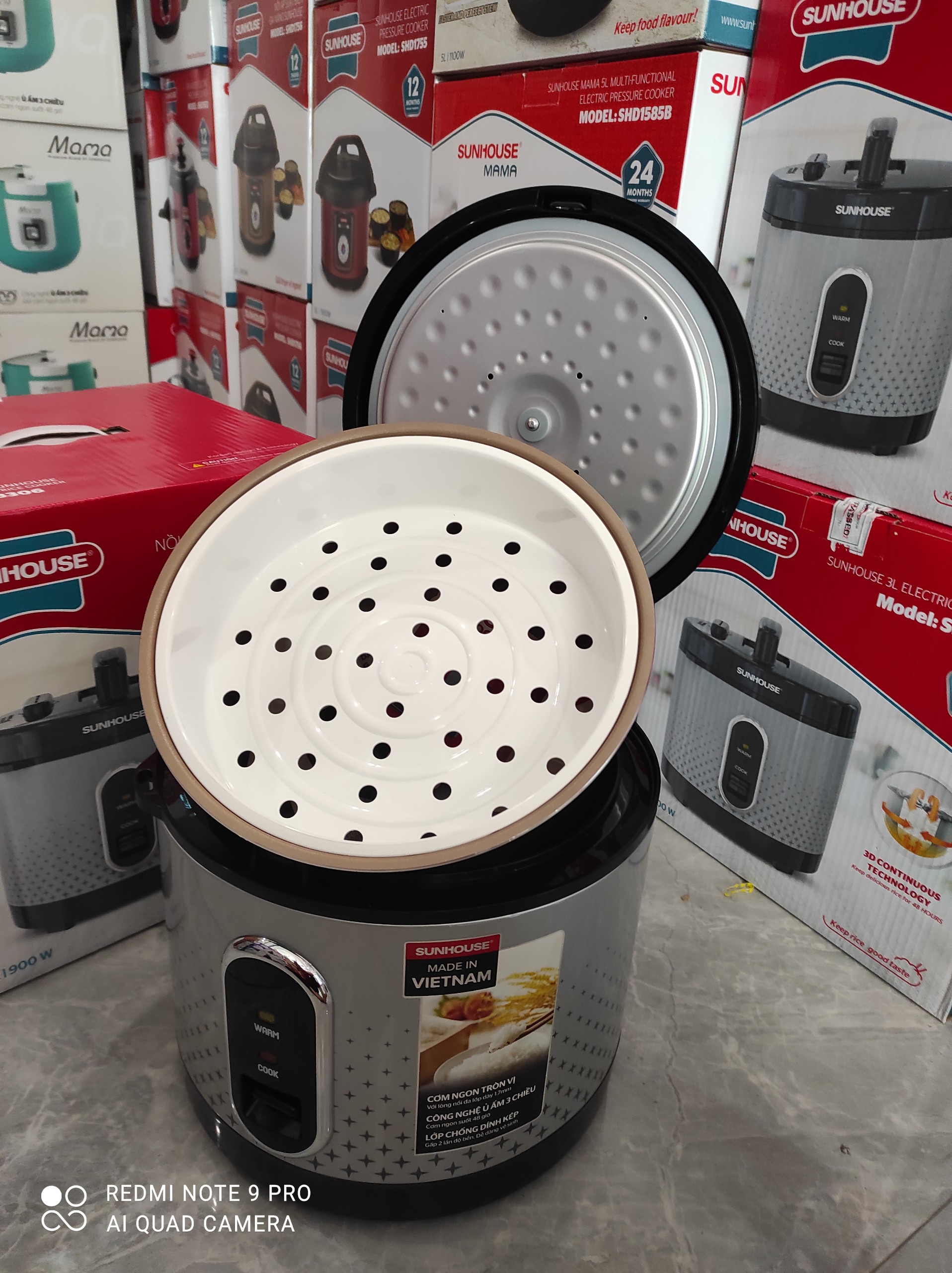 Nồi cơm điện 3L sunhouse SHD8306